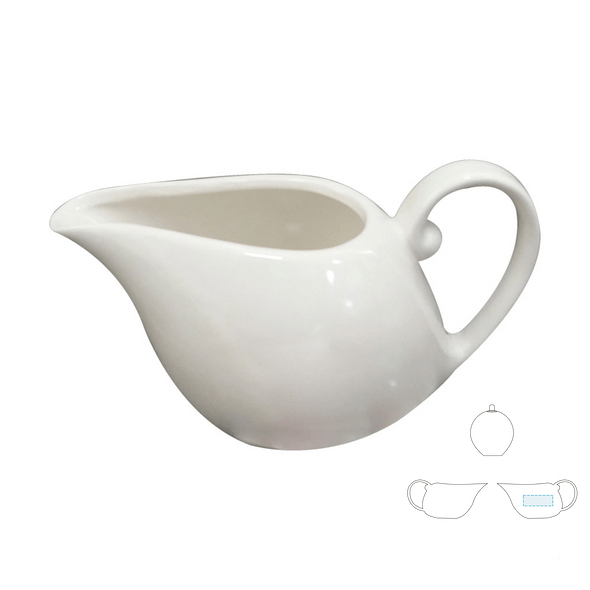 White Porcelain Mini Dairies